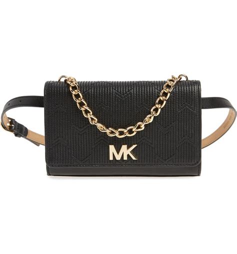 Michael Kors Deco M Quilted Leather Belt Bag 